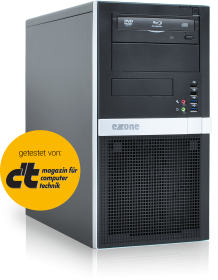 EXONE Business-Tower – Leistungsstarker Desktop-PC für Ihr Büro