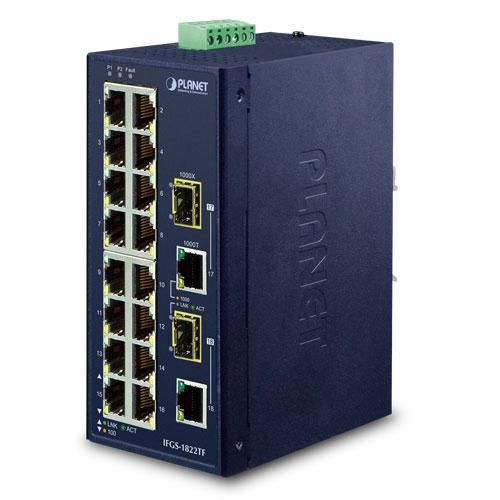 Planet Technology Netzwerk-Switch – 16 Ports für zuverlässige Verbindungen