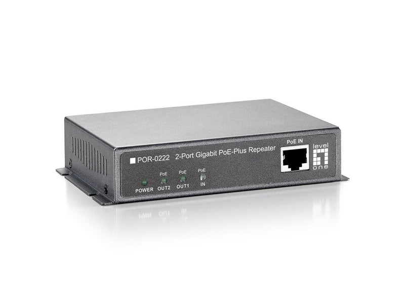 LevelOne 2-Port Gigabit Repeater – Stromversorgung über Netzwerk