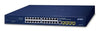 PLANET TECHNOLOGY Netzwerk-Switch – 24 Ports für IPv4/IPv6