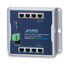 Planet Technology 8-Port Switch – Wandmontage, PoE+ Unterstützung