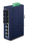 Planet Technology Ethernet-Switch – 4 Ports, DIN-Schienenmontage