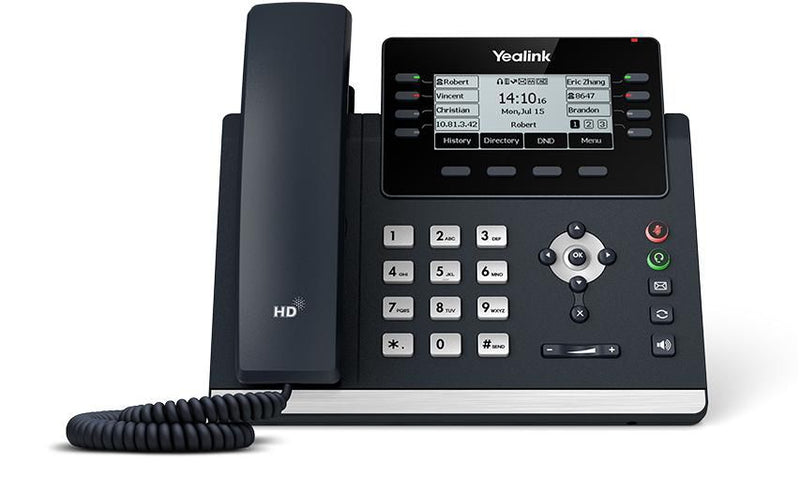 Yealink IP-Telefon – 12 Leitungen, HD Voice