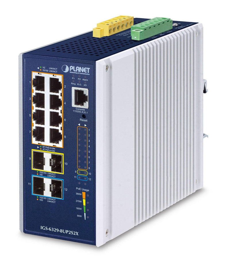 Planet Technology Netzwerk-Switch – robust für Industrieanwendungen