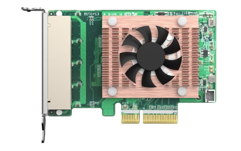 QNAP Netzwerkadapter – 4 Ports, 2.5 Gbps Geschwindigkeit