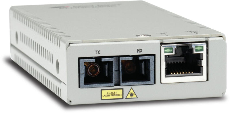 Allied Telesis Medienkonverter – Ethernet zu Glasfaser, platzsparend