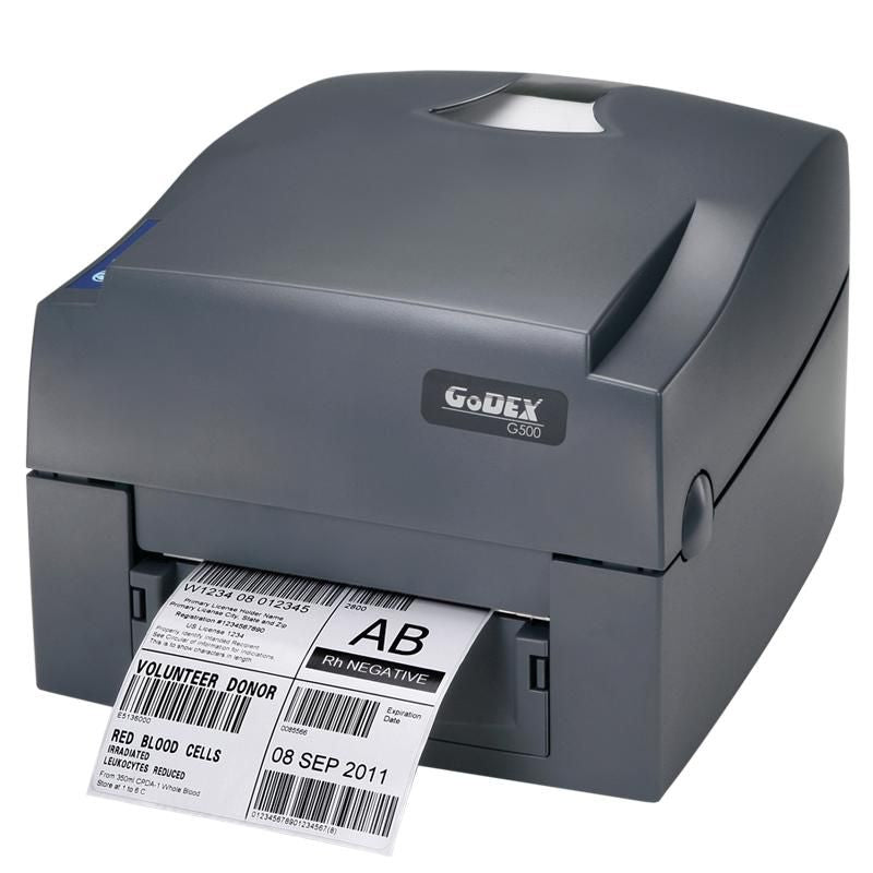 GODEX G500 Etikettendrucker – Schnelle Etikettenerstellung, LAN-Anschluss