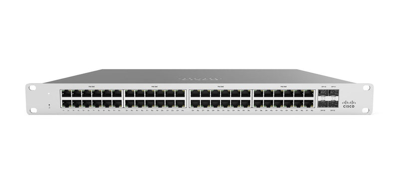 Cisco Meraki 48-Port Switch – Cloud-Verwaltung, Gigabit Ethernet