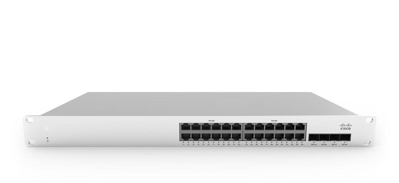 Cisco Meraki 24-Port Switch – Cloud-Management, PoE+ Unterstützung