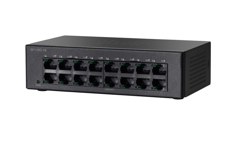 Cisco 16-Port Switch – Einfaches Netzwerk für kleine Büros