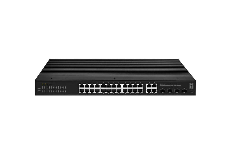 LevelOne Netzwerk-Switch – 28 Anschlüsse für effiziente Verbindungen