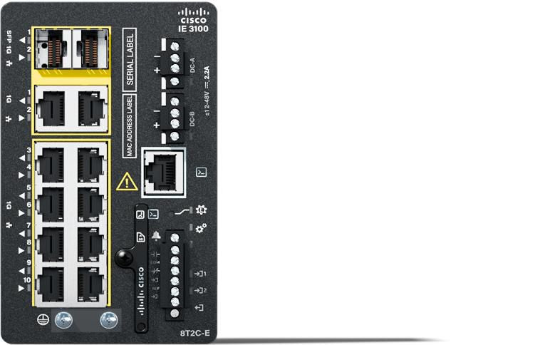 Cisco Netzwerk-Switch – 10 Anschlüsse, robust und vielseitig
