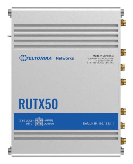 Teltonika 5G-Router – Dual-SIM, Gigabit-Ethernet