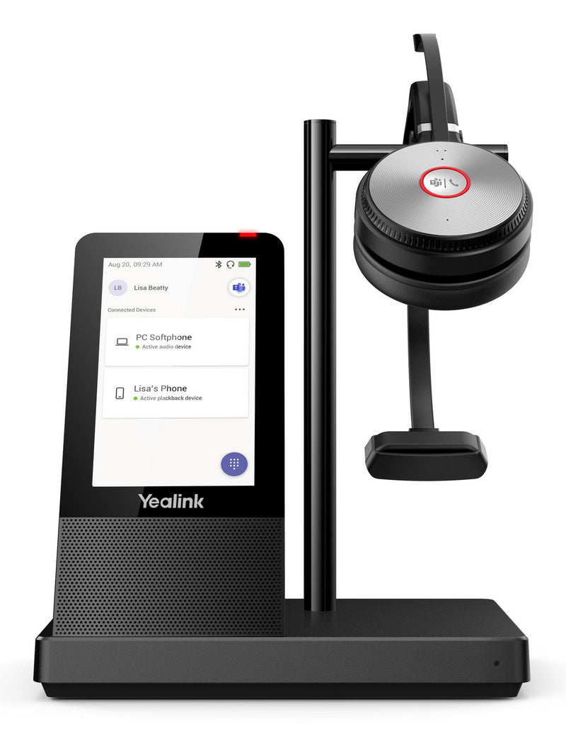 Yealink DECT Headset – Kabellos, ideal für Konferenzen