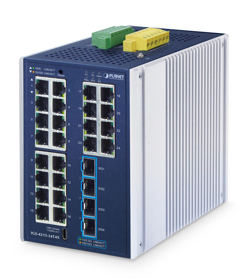 Planet Technology Managed Switch – 24 Ports für zuverlässiges Netzwerk