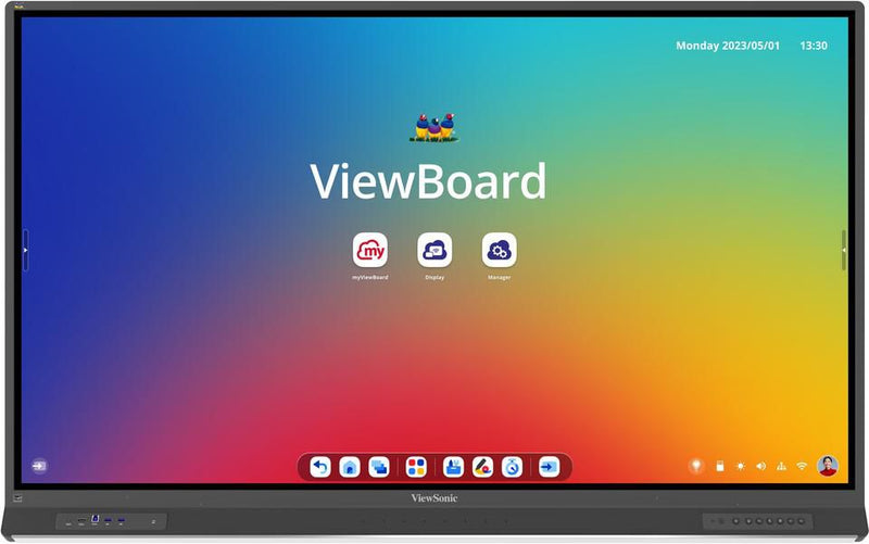 ViewSonic 65" Interaktives Display – Touchscreen, Android