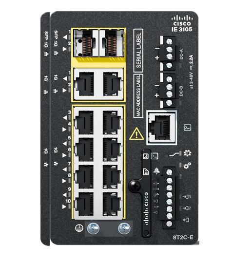 Cisco Netzwerk-Switch – 10 Anschlüsse, Gigabit Ethernet