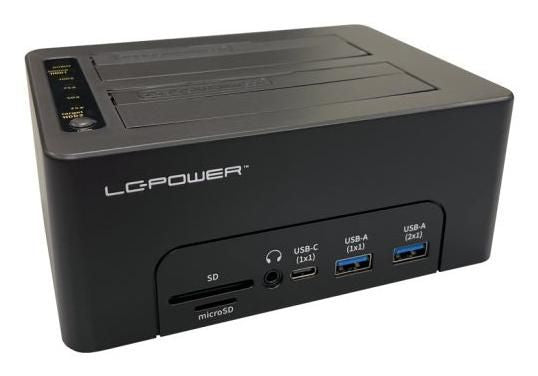 LC-POWER Dockingstation – USB-Anschlüsse für mehr Geräte