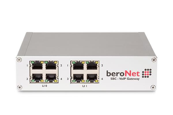 BeroNet SBC-Gateway – 16 Kanäle, 100 Mbit/s Ethernet