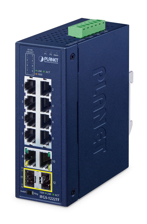 Planet Technology 8-Port Switch – Zuverlässiges Netzwerk für Unternehmen