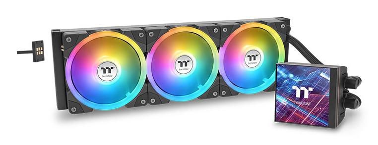 Thermaltake MAGFloe 360 Wasserkühlung – Leise Kühlung, RGB Beleuchtung