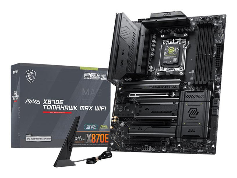 MSI MAG X870E Mainboard – WLAN, schnelle Datenübertragung