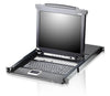 ATEN 8-Port LCD-KVMP-Switch – Bildschirm & Steuerung für mehrere PCs