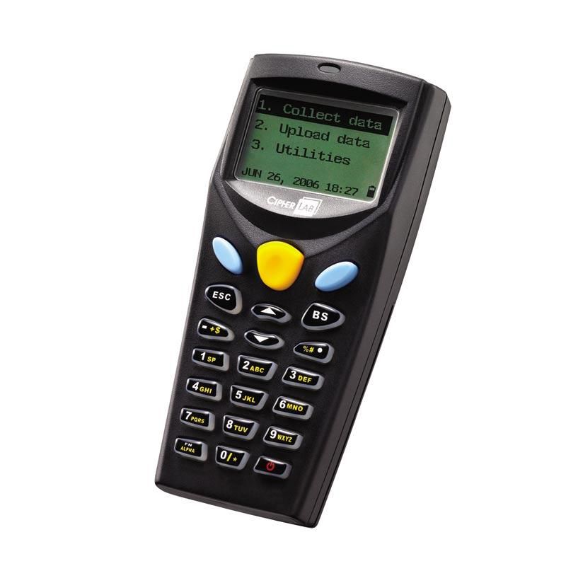 CipherLab Datenerfassungsterminal – Barcodeleser, beleuchtetes Tastenfeld