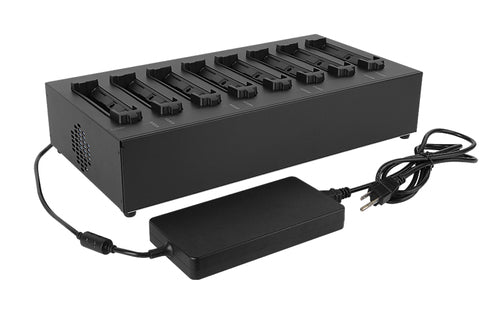 GETAC Multi-Bay Batterieladegerät – Für bis zu 8 Akkus