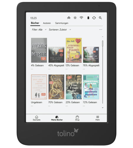 Tolino eBook-Reader – Farb-Display, 16 GB Speicher