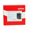 Roline Fast Ethernet Switch – 8 Ports, für DIN-Schiene