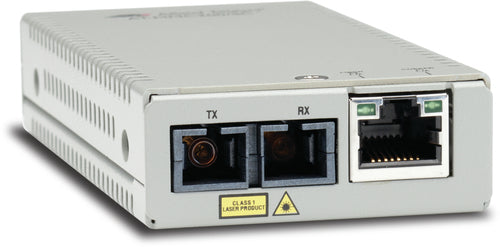 Allied Telesis Medienkonverter – Ethernet zu Glasfaser, platzsparend