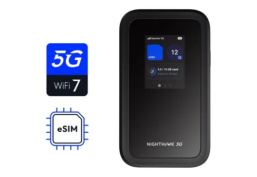 Netgear Mobiler Hotspot – 5G-Geschwindigkeit, Wi-Fi 6 und 7