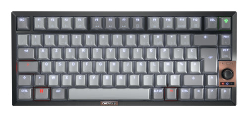 CHERRY KW 300 MX Tastatur – Kompakt, Kabellos, Beleuchtet