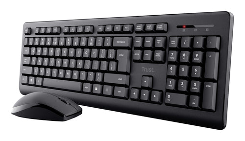 TRUST Primo Wireless Desktop-Set – Kabellose Tastatur und Maus