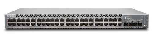 Juniper Netzwerk-Switch – 48 Anschlüsse, PoE+ für kleine Büros
