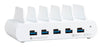 COMPULOCKS USB-Ladestation – 5 Ports, 150 Watt