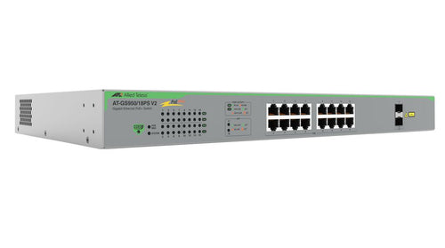Allied Telesis Gigabit Switch – 16 Ports, PoE+ Unterstützung