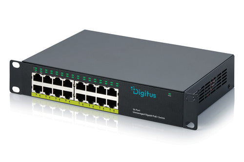 Digitus 16-Port Gigabit Switch – Ideal für kleine Netzwerke
