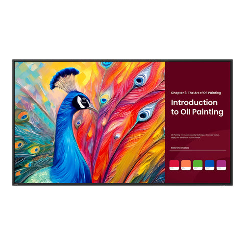 BenQ 75" 4K Display – Ideal für Bildung und Geschäft