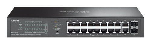 TP-Link Omada Switch – 20 Ports, PoE+ für einfache Netzwerkverwaltung