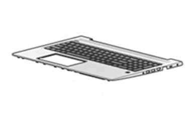 HP Notebook-Ersatztastatur – mit ClickPad, italienisch