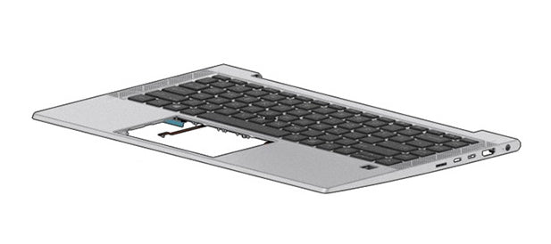 HP Laptop-Ersatzteil Tastatur – Holländisch, beleuchtet