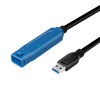 Logilink USB-Verlängerungskabel – 20 m, schnelle Datenübertragung