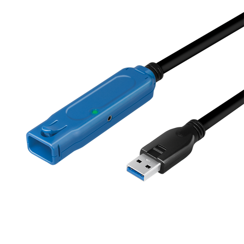 Logilink USB-Verlängerungskabel – 20 m, schnelle Datenübertragung