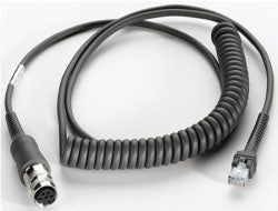 Zebra USB-Scanner-Kabel – 2.7 m, gewickelt für Symbol & Zebra Scanner