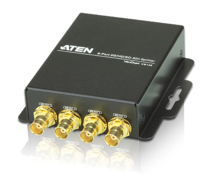 ATEN Video-Splitter – 6-Port für 3G/HD/SD-SDI