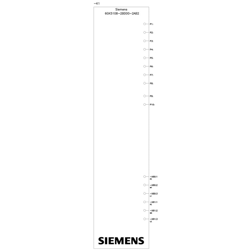 Siemens Netzwerk-Switch – 8 Ports für einfache Verbindung
