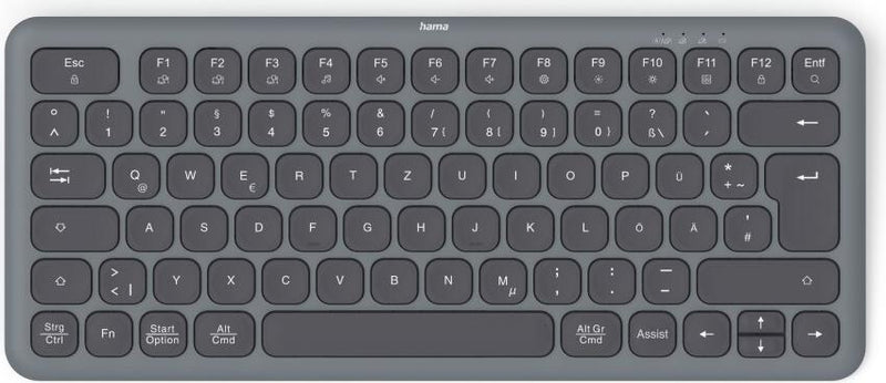 HAMA Multi-Device-Tastatur – Kabellos, für PC und Tablet