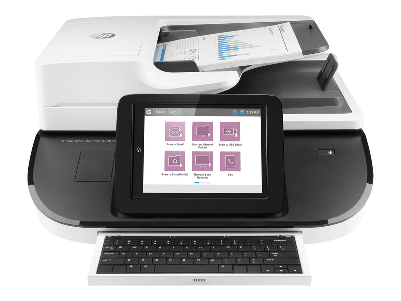HP Dokumentenscanner – Schnelles Scannen, Netzwerkfähig